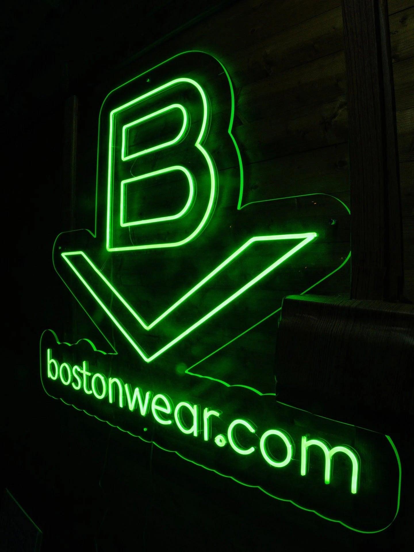 LED Neon Signage Bostonwear