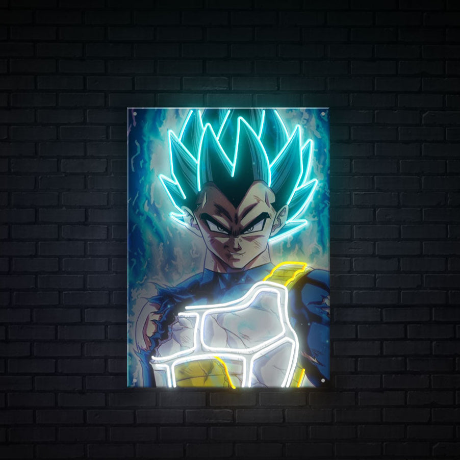 Neon Led Artwork Goku