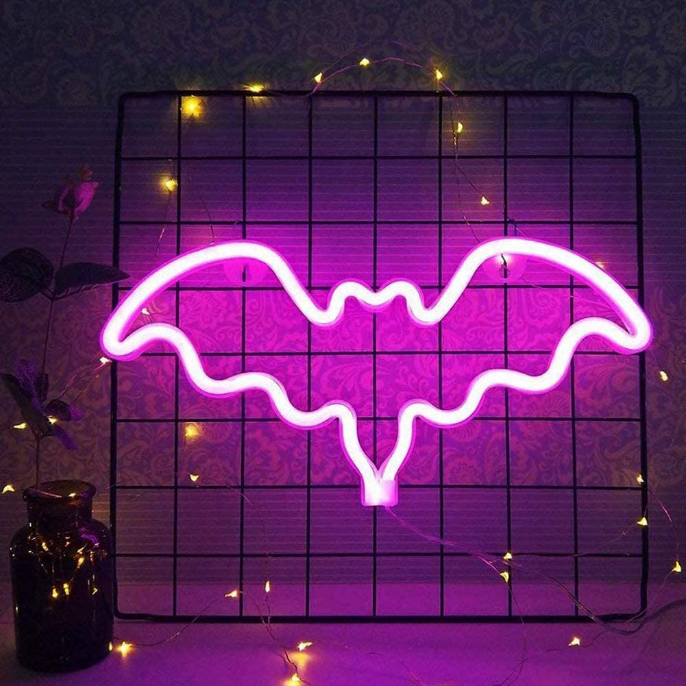 Mini Neon Fuchsia Bat