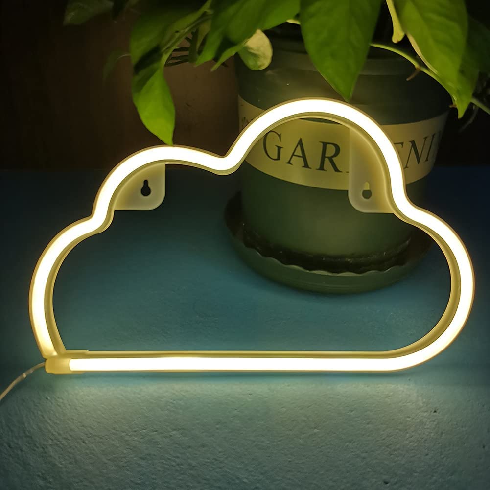 Mini Neon White Cloud 