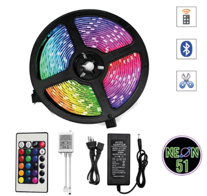 RGB LED Strips + Controller - Zone Neon