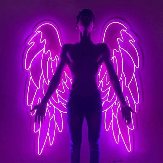 Neon Fuchsia Wings