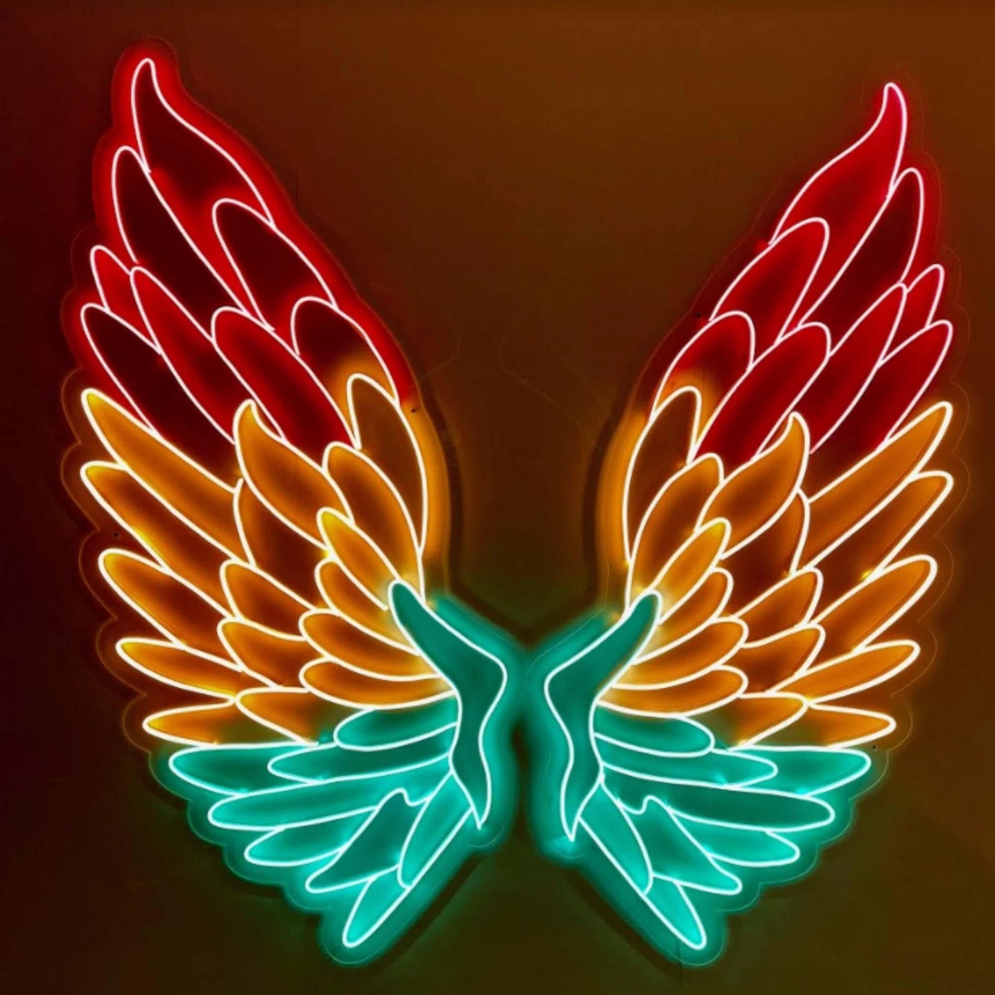 Multicolor LED Neon Wings - Zone Neon